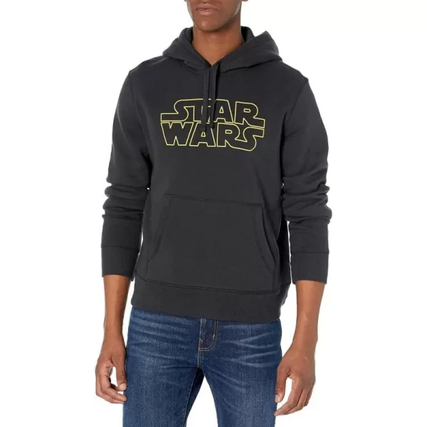 Amazon Essentials Disney  Marvel  Star Wars Mens Fleece Pullover Hoodie Sweatshirts Available in Big amp TallStar Wars Logo