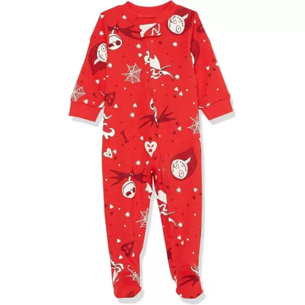 Amazon Essentials Disney Family Matching Pajama Sleep Sets9 Months Nightmare Valentine  Sleep amp Play