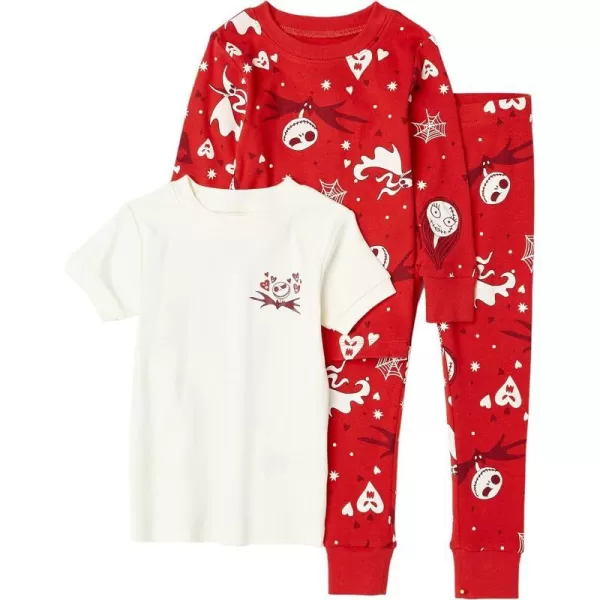 Amazon Essentials Disney Family Matching Pajama Sleep SetsKids amp Baby Nightmare Valentine  Kids