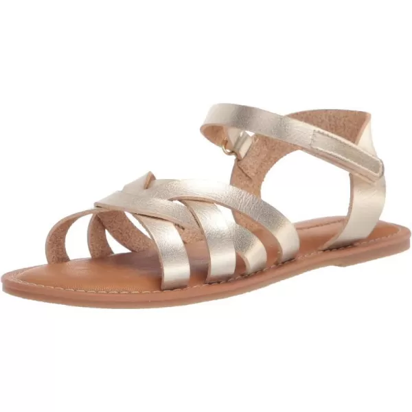 Amazon Essentials Girls Strappy SandalGold