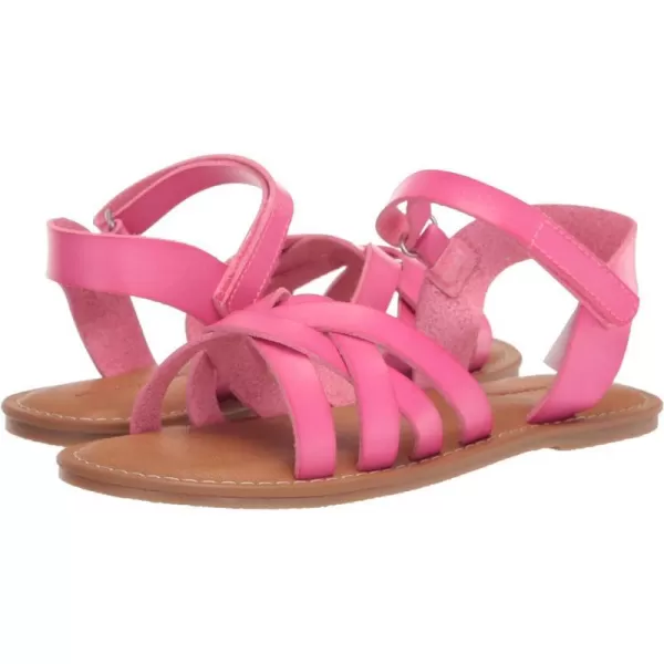 Amazon Essentials Girls Strappy SandalPink