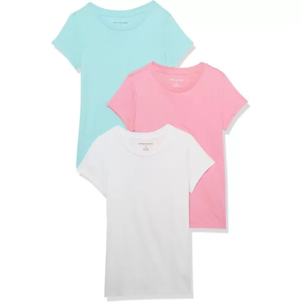 3 Aqua Blue/Pink/White