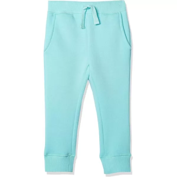 Amazon Essentials Girls and Toddlers Sweatpants Multipacks1 Aqua Blue