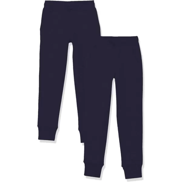 Amazon Essentials Girls and Toddlers Sweatpants Multipacks2 Navy