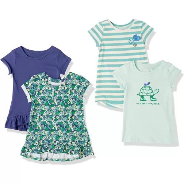 Amazon Essentials Girls and Toddlers Tunic Multipacks4 Natural