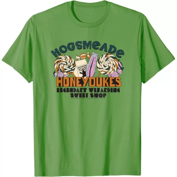 Amazon Essentials Harry Potter Honeydukes Legendary Wizarding Sweet Shop TShirtGrass Green