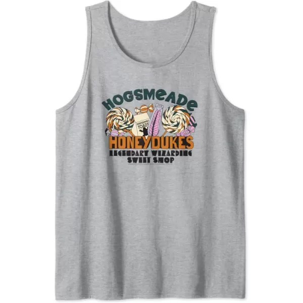 Amazon Essentials Harry Potter Honeydukes Legendary Wizarding Sweet Shop Tank TopHeather Grey