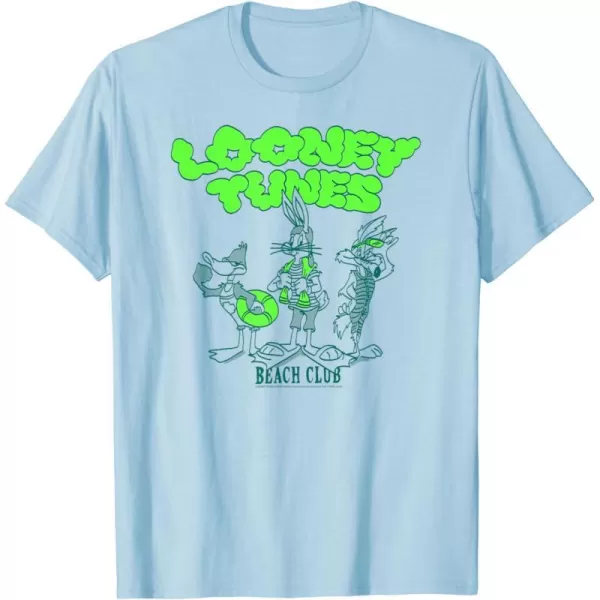 Amazon Essentials Looney Tunes Beach Club TShirtBaby Blue