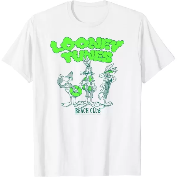 Amazon Essentials Looney Tunes Beach Club TShirtWhite