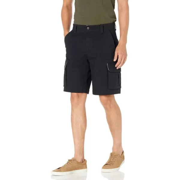 Amazon Essentials Mens 10 Lightweight Ripstop Stretch Cargo ShortBlack