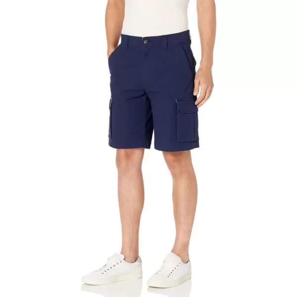 Amazon Essentials Mens 10 Lightweight Ripstop Stretch Cargo ShortNavy