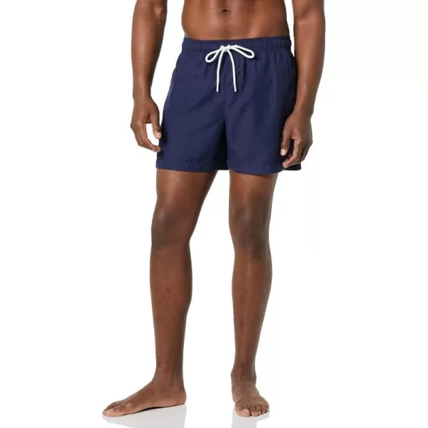 Amazon Essentials Mens 5 QuickDry Swim TrunkNavy