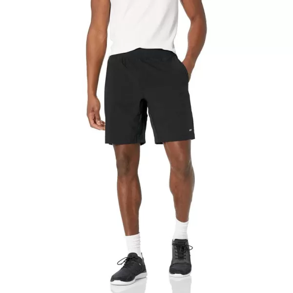 Amazon Essentials Mens 9 Stretch Woven Training ShortBlack