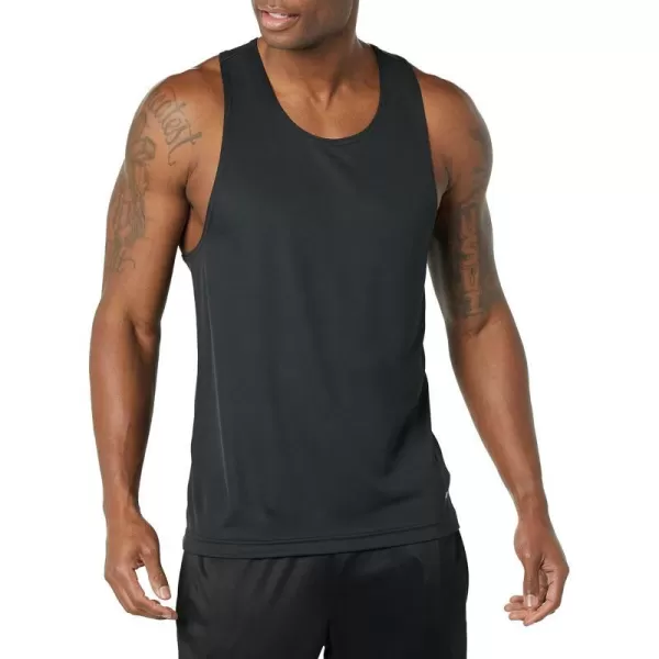 Amazon Essentials Mens Active Performance Tech Racerback TankBlack