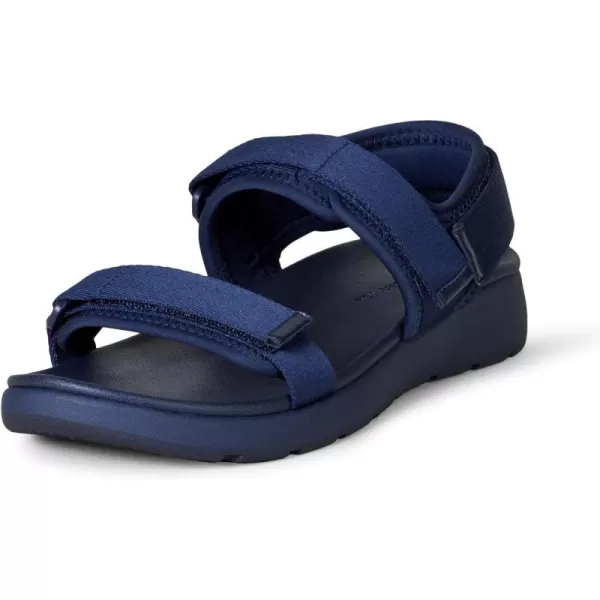 Amazon Essentials Mens Adjustable Triple Strap SandalNavy