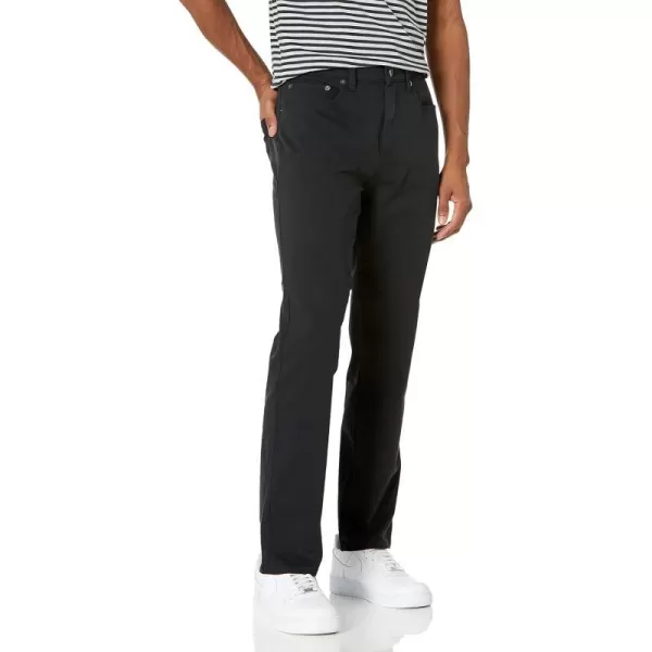 Amazon Essentials Mens AthleticFit 5Pocket Stretch Twill Pant Available in Big amp TallBlack