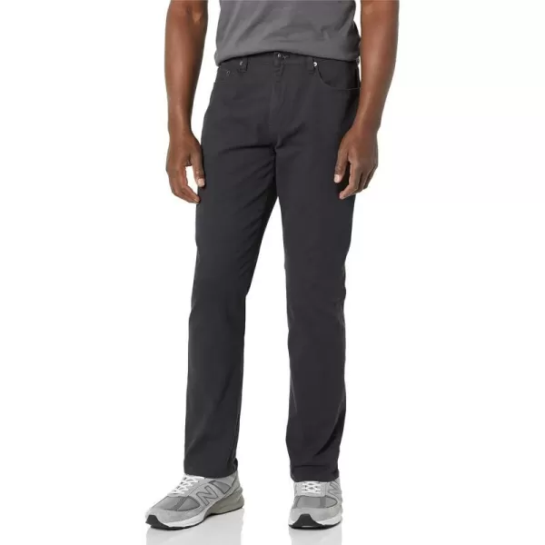 Amazon Essentials Mens AthleticFit 5Pocket Stretch Twill Pant Available in Big amp TallCharcoal