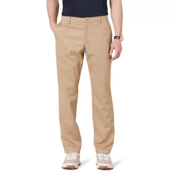 Amazon Essentials Mens Athleticfit Stretch Golf Pants Available in Big  TallKhaki Brown