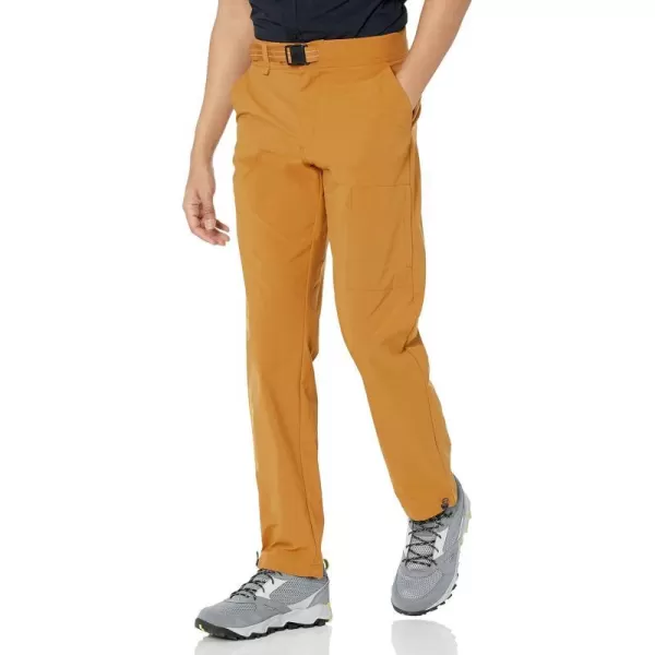 Amazon Essentials Mens Belted Moisture Wicking Hiking PantNutmeg