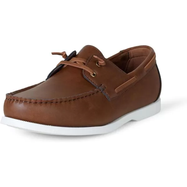 Amazon Essentials Mens Boat ShoeBrown