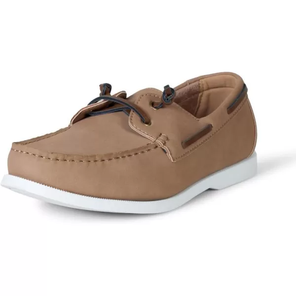 Amazon Essentials Mens Boat ShoeKhaki Brown