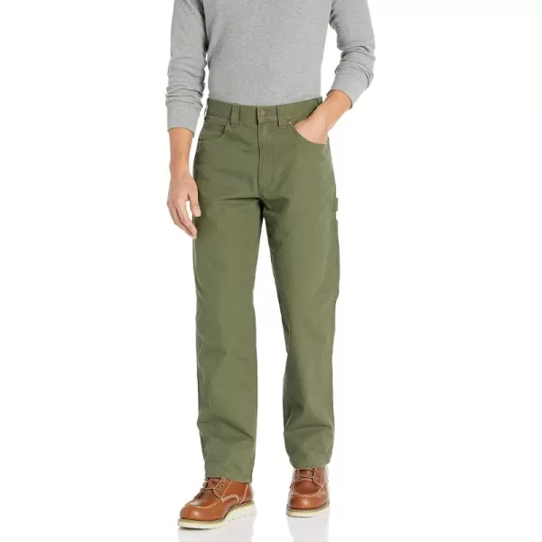 Amazon Essentials Mens Carpenter Utility Pant with Tool PocketsOlive