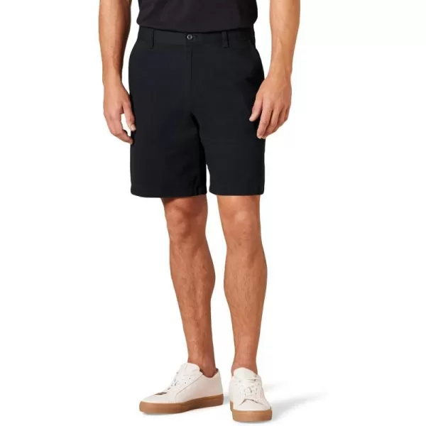 Amazon Essentials Mens ClassicFit 9 Comfort Stretch Chino ShortBlack