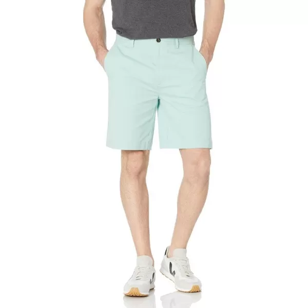 Amazon Essentials Mens ClassicFit 9 ShortAqua Green