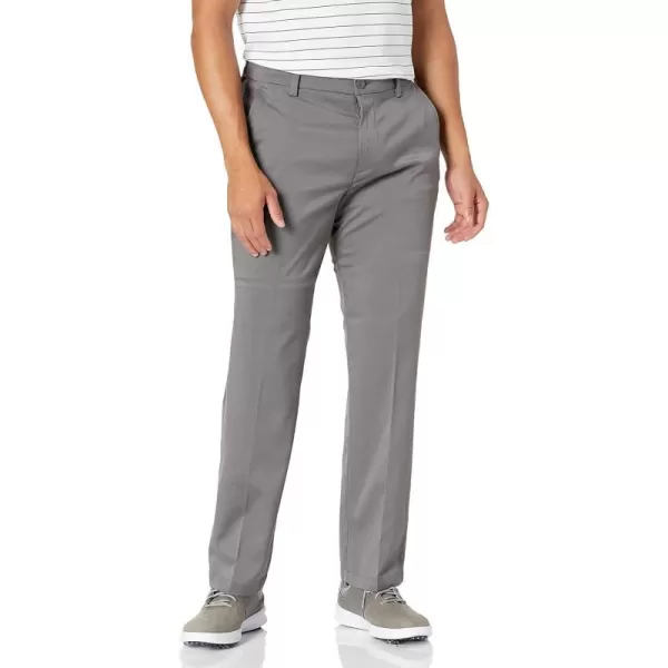 Amazon Essentials Mens ClassicFit Stretch Golf Pant Available in Big amp TallPolyester Blend Grey