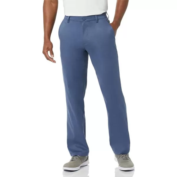 Amazon Essentials Mens ClassicFit Stretch Golf Pant Available in Big amp TallPolyester Blend Indigo