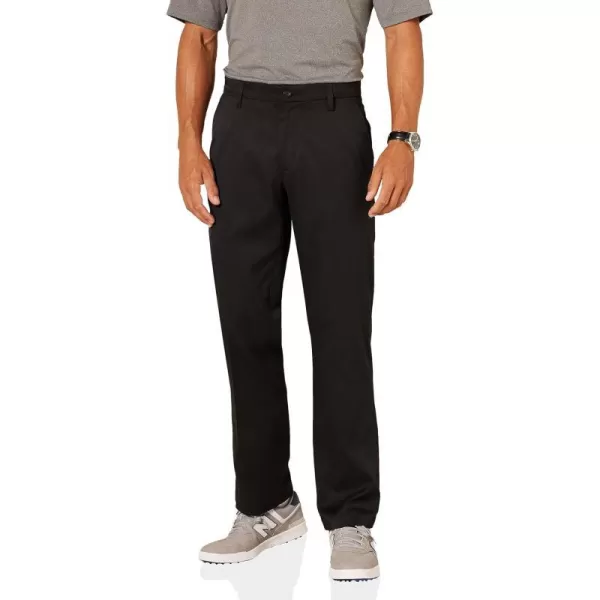 Amazon Essentials Mens ClassicFit Stretch Golf Pant Available in Big amp TallRecycled Polyester Blend Black