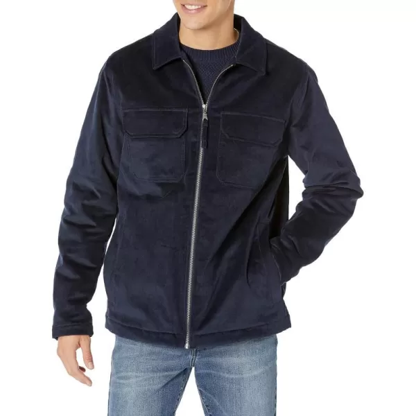 Amazon Essentials Mens Corduroy Work Jacket Available in Big amp TallNavy