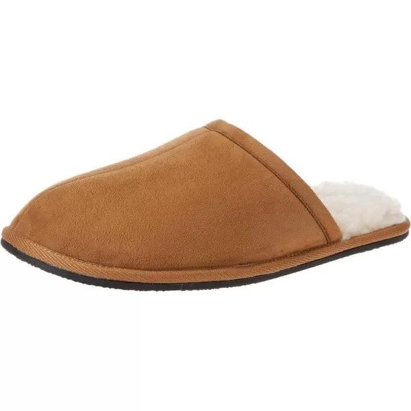 Amazon Essentials Mens Cozy Slipper Chestnut Brown Microsuede 11Amazon Essentials Mens Cozy Slipper Chestnut Brown Microsuede 11