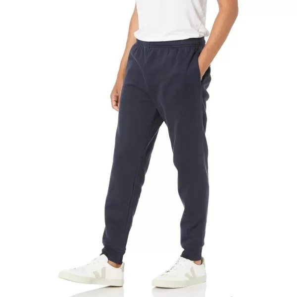 Amazon Essentials Mens Fleece Jogger PantNavy