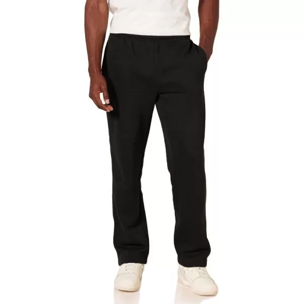 Amazon Essentials Mens Fleece Sweatpant Available in Big amp TallBlack