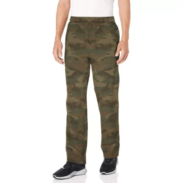 Amazon Essentials Mens Fleece Sweatpant Available in Big amp TallMilitary Green Camo