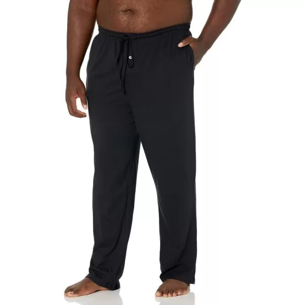 Amazon Essentials Mens Knit Pajama PantBlack