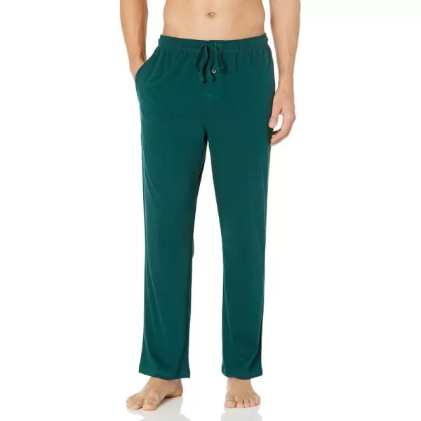 Amazon Essentials Mens Knit Pajama PantDark Green