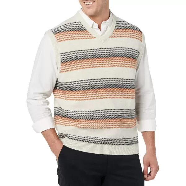 Amazon Essentials Mens Lambs Wool Sweater VestPale Grey Ombre