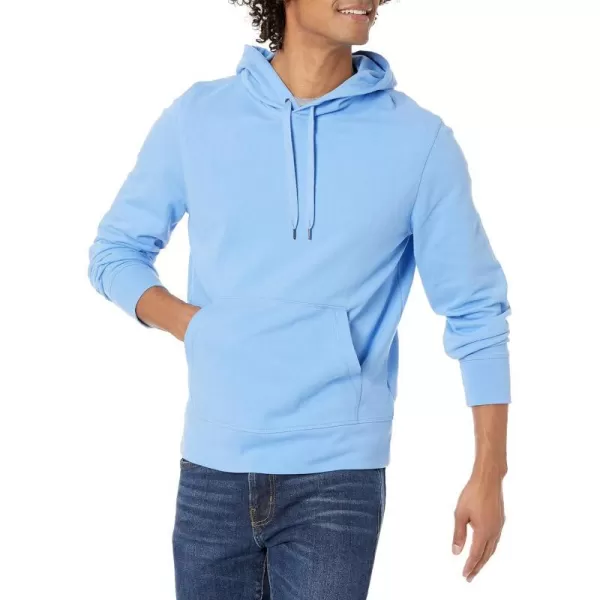 Amazon Essentials Mens Lightweight French Terry Hooded SweatshirtFrench Blue