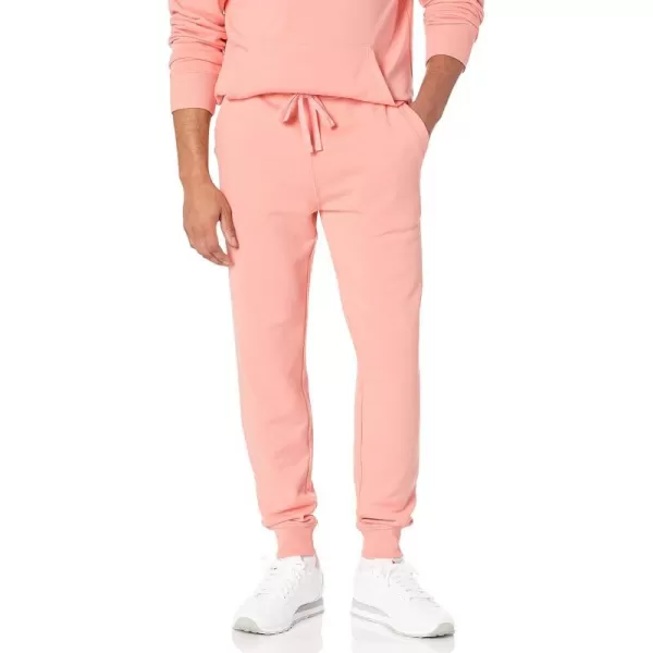 Amazon Essentials Mens Lightweight French Terry Jogger Pant Available in Big amp TallPeach