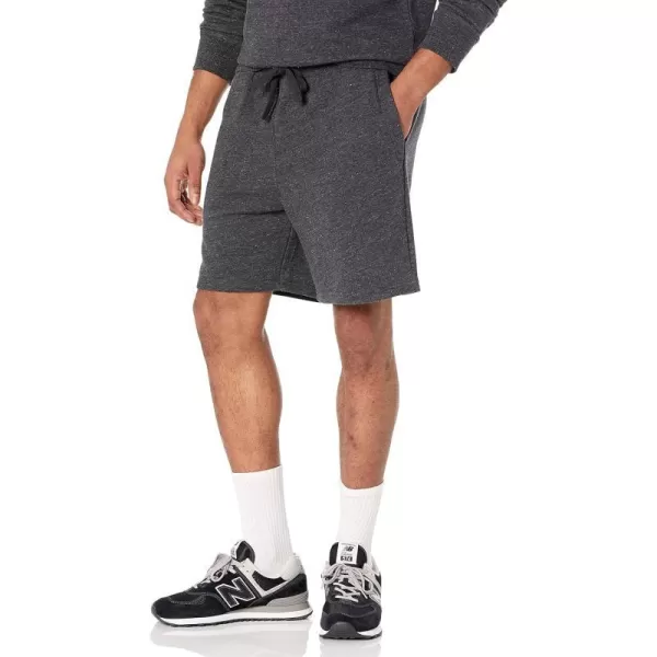 Amazon Essentials Mens Lightweight French Terry Short Available in Big amp TallCharcoal Heather