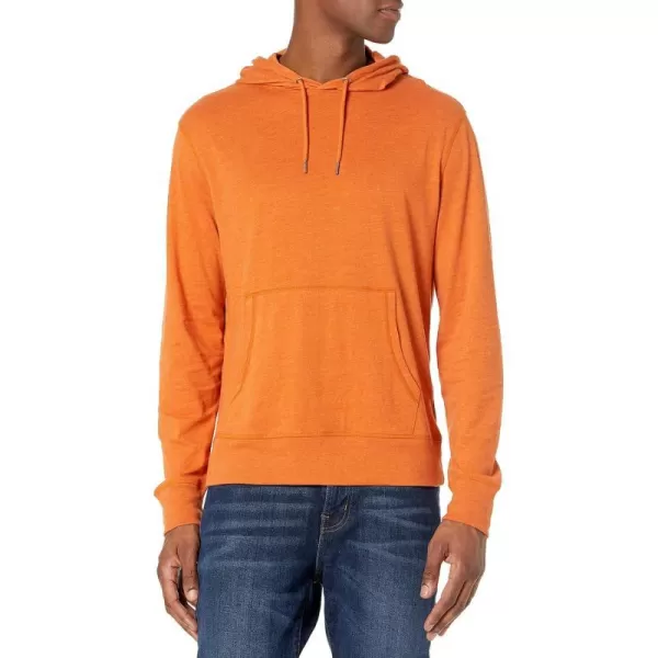 Amazon Essentials Mens Lightweight Jersey Pullover HoodieOrange