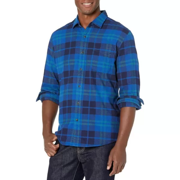 Bright Blue Plaid