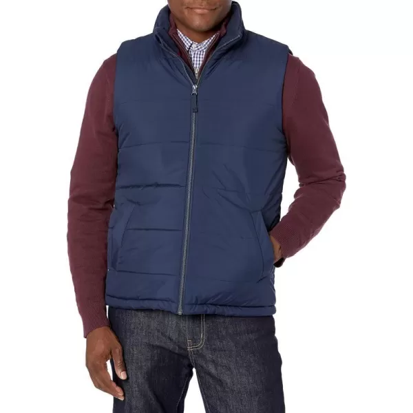 Amazon Essentials Mens Midweight Puffer VestNavy