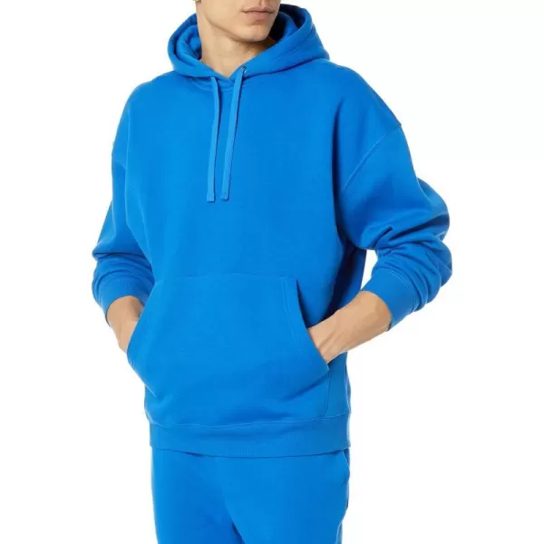 Amazon Essentials Mens OversizedFit Hoodie Available in Big amp TallBright Blue