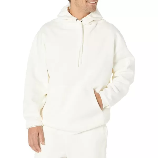 Amazon Essentials Mens OversizedFit Hoodie Available in Big amp TallEggshell White