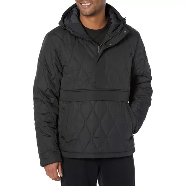 Amazon Essentials Mens Recycled Polyester Anorak PufferBlack