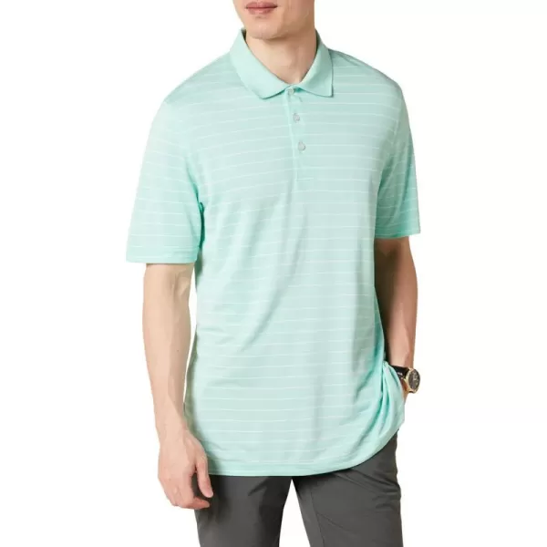 Amazon Essentials Mens RegularFit QuickDry Golf Polo Shirt Available in Big  TallAqua Green