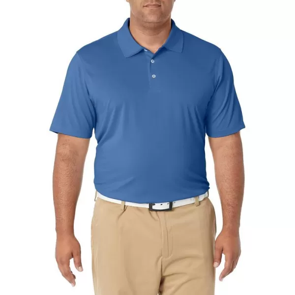 Amazon Essentials Mens RegularFit QuickDry Golf Polo Shirt Available in Big  TallBlue